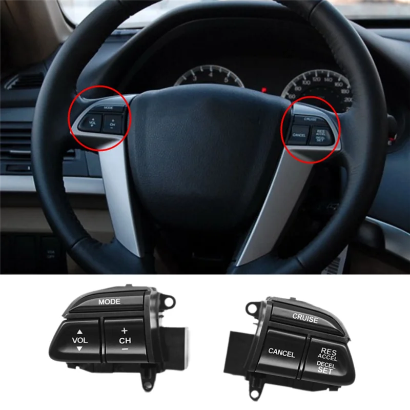 Well Car Steering Wheel Volume Adjustment Switch Cruise Control Button For Honda Accord 2008-2012
Well Car Steering Wheel Volume Adjustment Switch Cruise Control Button For Honda Accord 2008-2012