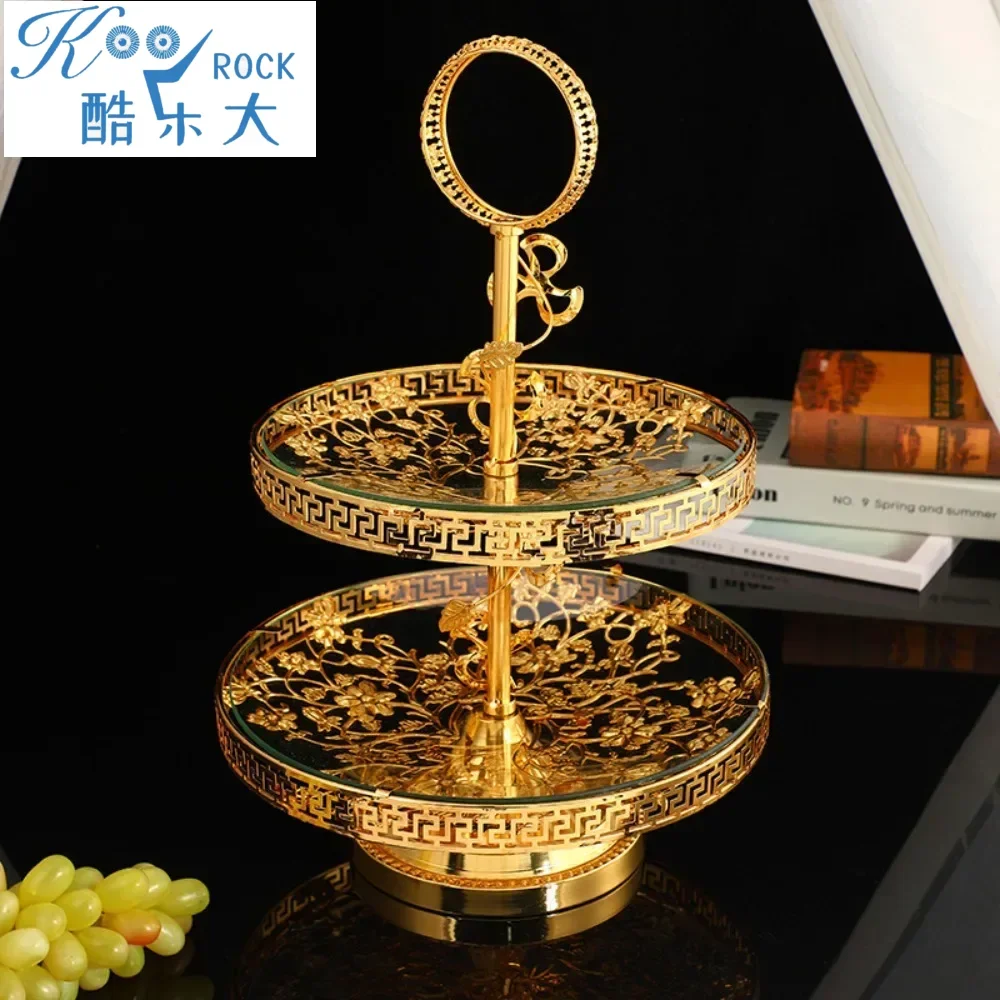 2 layered iron fruit tray, Cupcake Tarts Dessert dried fruit Glass display plate, household table ware handicrafts gift
2 layered iron fruit tray, Cupcake Tarts Dessert dried fruit Glass display plate, household table ware handicrafts gift