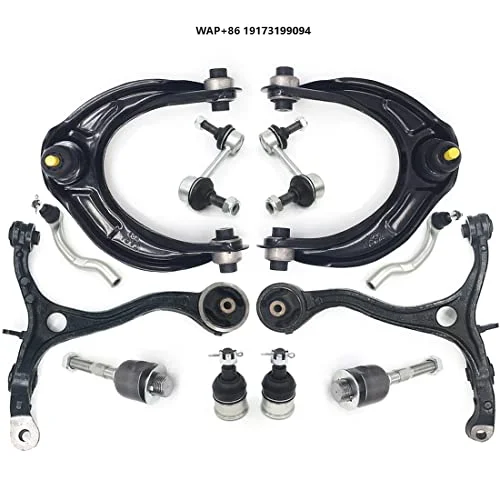 12pcs Front Lower Upper Control Arm Set with Ball Joints Tie Rod Ends Sway Bar Links for-Honda Accord 2008-2012
12pcs Front Lower Upper Control Arm Set with Ball Joints Tie Rod Ends Sway Bar Links for-Honda Accord 2008-2012