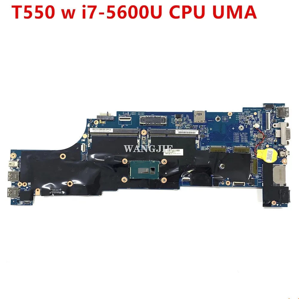 Laptop Motherboard Mainboard For Lenovo ThinkPad T550 W i7-5600U CPU UMA FRU : 00UR106 NoteBook
Laptop Motherboard Mainboard For Lenovo ThinkPad T550 W i7-5600U CPU UMA FRU : 00UR106 NoteBook