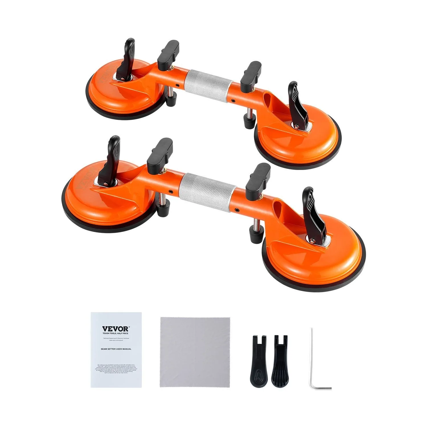 VEVOR Seamless Seam Setter 5"/ 6" Suction Cup for Countertop Seam Joining & Leveling
VEVOR Seamless Seam Setter 5"/ 6" Suction Cup for Countertop Seam Joining & Leveling