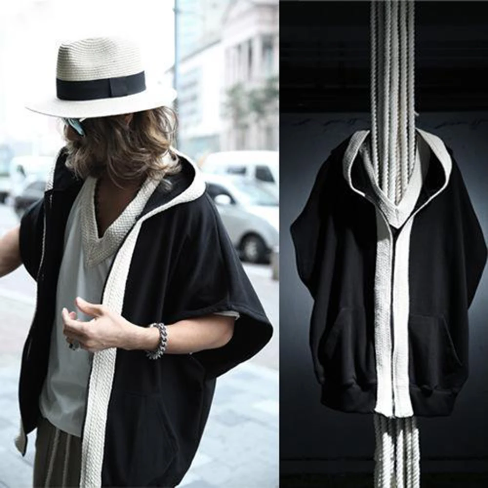 XS-5XL Summer New Men's Short-Sleeve Zip-Up Sweatshirt American Retro Fashion Trendy High Street Loose Casual Niche Men's Top
XS-5XL Summer New Men's Short-Sleeve Zip-Up Sweatshirt American Retro Fashion Trendy High Street Loose Casual Niche Men's Top
