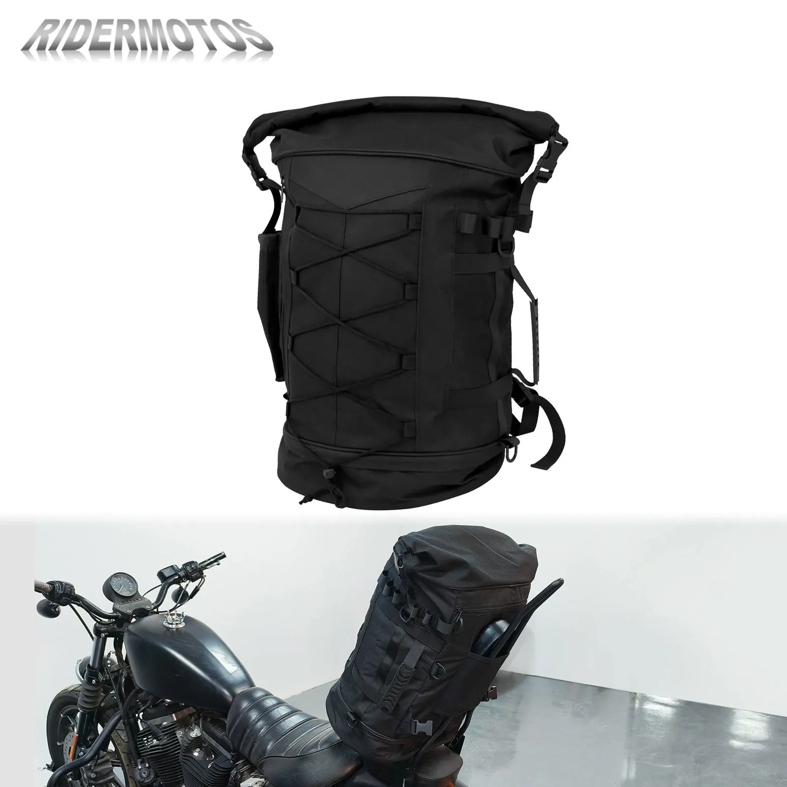 Motorcycle Luggage Travel Bag 50L-85L Large Capacity Universal Rear Tail Bag Sissy Bar Backrest With Straps Rack Storage Bag
Motorcycle Luggage Travel Bag 50L-85L Large Capacity Universal Rear Tail Bag Sissy Bar Backrest With Straps Rack Storage Bag