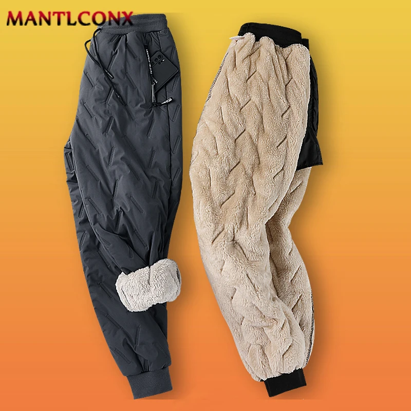 Winter Zip Pockets Sweatpants Men Thicken Fleece Inner Jogger Sports Warm Pants Men Windproof Thermal Trousers Men Winter 2025
Winter Zip Pockets Sweatpants Men Thicken Fleece Inner Jogger Sports Warm Pants Men Windproof Thermal Trousers Men Winter 2025