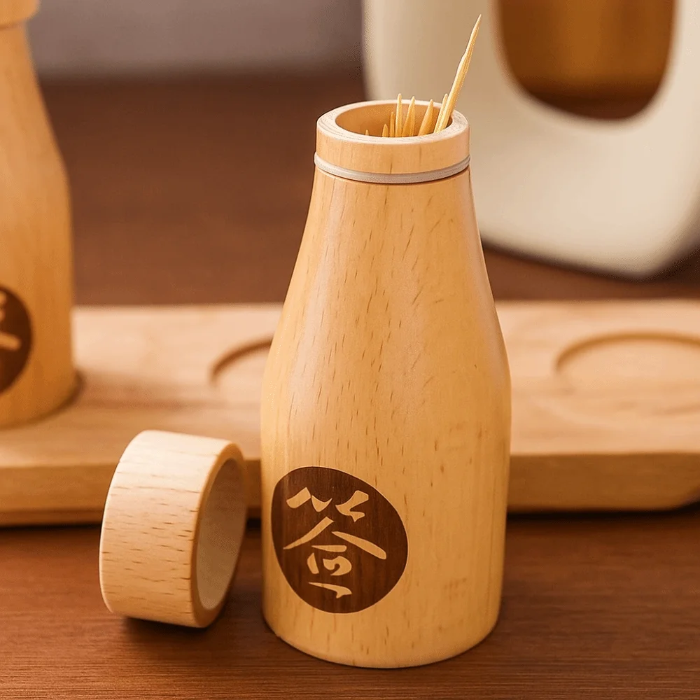 Портативная коробка для зубочисток из бука, деревянный креативный держатель для зубочисток, легкий контейнер для хранения зубочисток, кухня 
Портативная коробка для зубочисток из бука, деревянный креативный держатель для зубочисток, легкий контейнер для хранения зубочисток, кухня