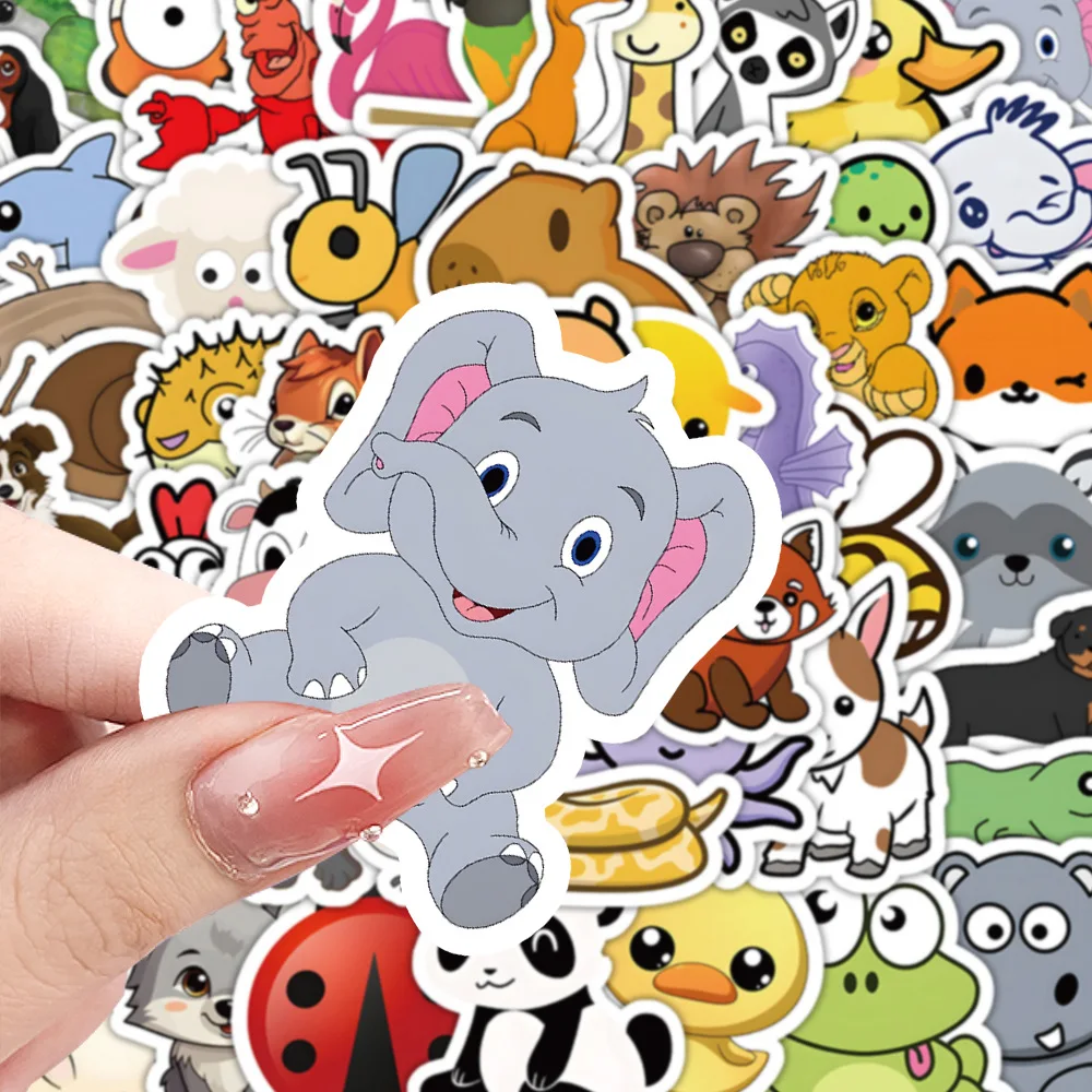 10/60PCS Kawaii Animal Stickers Panda Tiger Fox Lion Cartoon Sticker Cute Animal Graffiti Toy Laptop Phone Guitar Bike Decals
10/60PCS Kawaii Animal Stickers Panda Tiger Fox Lion Cartoon Sticker Cute Animal Graffiti Toy Laptop Phone Guitar Bike Decals