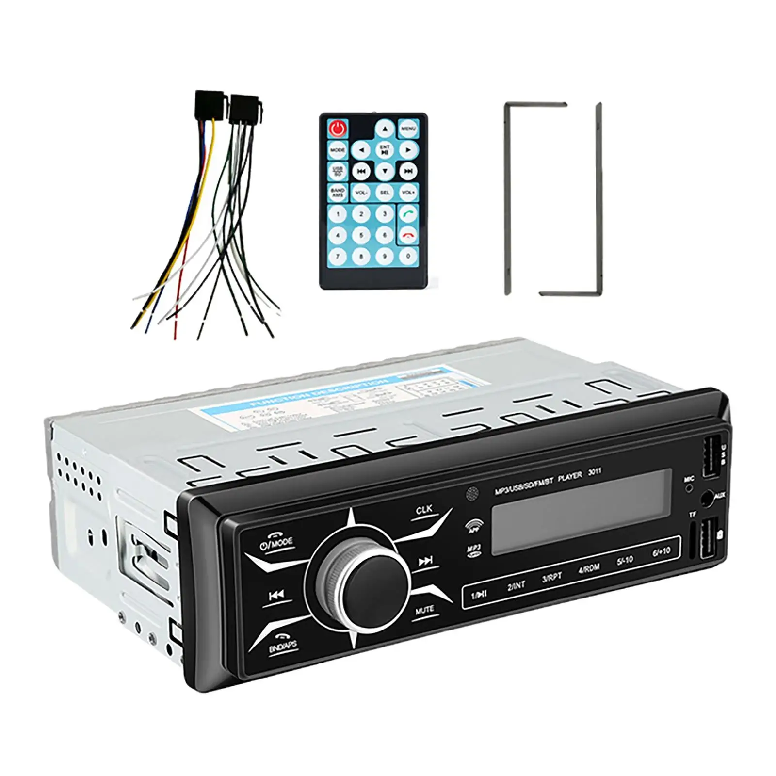Bluetooth 4.0 Car MP3 Player 24V FM Radio Hands-Free Calling Audio Stereo Voice Assistant Music for Vehicles Cars
Bluetooth 4.0 Car MP3 Player 24V FM Radio Hands-Free Calling Audio Stereo Voice Assistant Music for Vehicles Cars