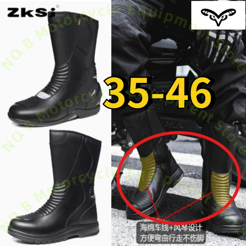 ZKSJ Motorcycle Travel Boots Motorcycle Riding Boots Non-slip Wear-resistant Breathable Windproof Anti-collision botas para moto
ZKSJ Motorcycle Travel Boots Motorcycle Riding Boots Non-slip Wear-resistant Breathable Windproof Anti-collision botas para moto