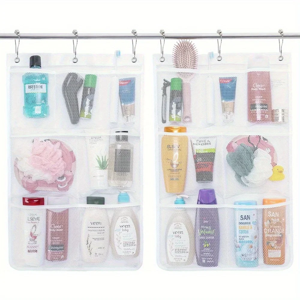 Hanging Storage Bag Mesh Shower Organizer Bathroom Storage Rack Home Organization Home Storage Bathroom Door Storage Net Bag
Hanging Storage Bag Mesh Shower Organizer Bathroom Storage Rack Home Organization Home Storage Bathroom Door Storage Net Bag 