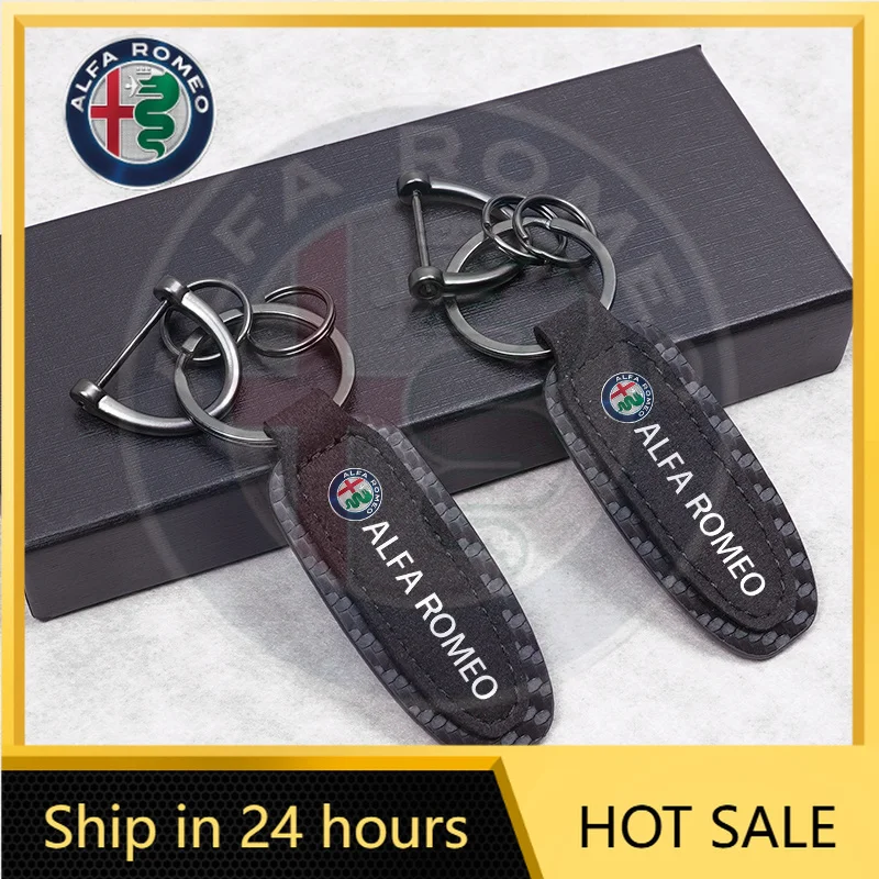 Leather Car Logo Key Chain Keyring Auto Interiors Accessories For Alfa Romeo 4C 159 166 Spider Giulia Giulietta 156 Mito 147 GT
Leather Car Logo Key Chain Keyring Auto Interiors Accessories For Alfa Romeo 4C 159 166 Spider Giulia Giulietta 156 Mito 147 GT