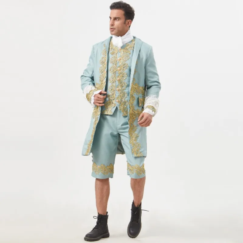 Halloween Royal Prince Cosplay Costume Stage Performance Set Medieval Vintage Outfits for Carnival Party and Themed Events
Halloween Royal Prince Cosplay Costume Stage Performance Set Medieval Vintage Outfits for Carnival Party and Themed Events