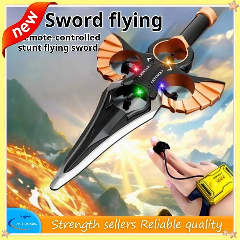 Sensory Sword Flying Remote Control Sword Toy Drone Sword Comes to Plane Boy Toy 2025 New Induction Flight
Sensory Sword Flying Remote Control Sword Toy Drone Sword Comes to Plane Boy Toy 2025 New Induction Flight
