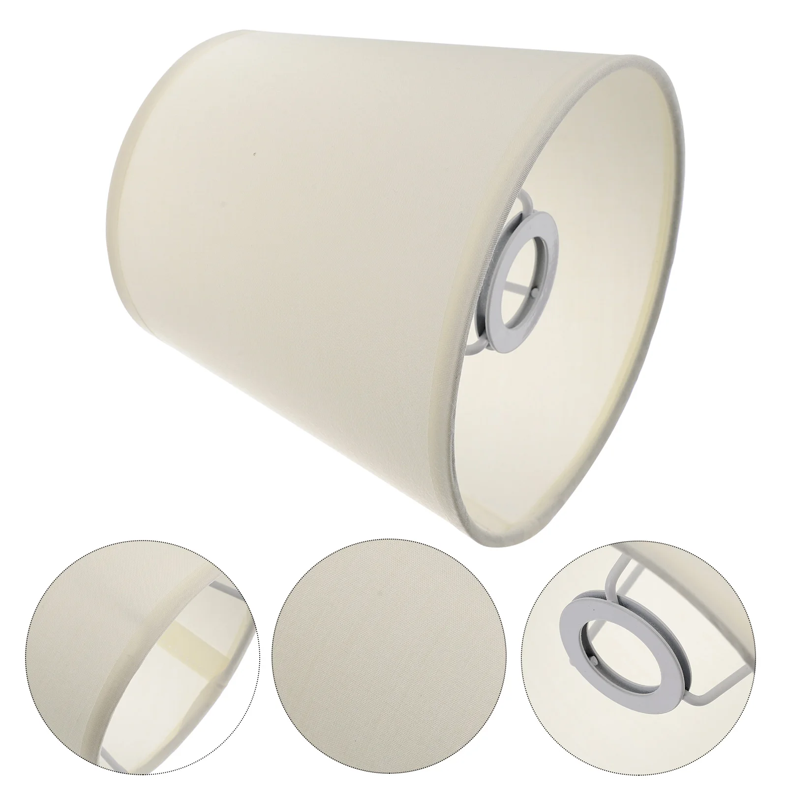 1pc Lampshade Cream-colored PVC Fabric Durable Dust Protection Lamp Shade Cloth Lampshade Exquisite Warm Atmosphere
1pc Lampshade Cream-colored PVC Fabric Durable Dust Protection Lamp Shade Cloth Lampshade Exquisite Warm Atmosphere
