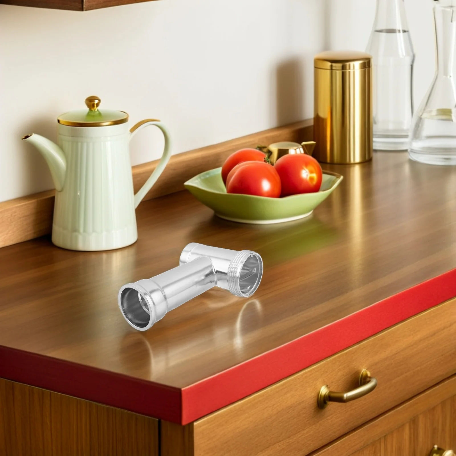 Meat Grinder Barrel 3 Way Aluminum Alloy Electric Attachment Silver Easy Install Enhance Feeding Efficiency
Meat Grinder Barrel 3 Way Aluminum Alloy Electric Attachment Silver Easy Install Enhance Feeding Efficiency