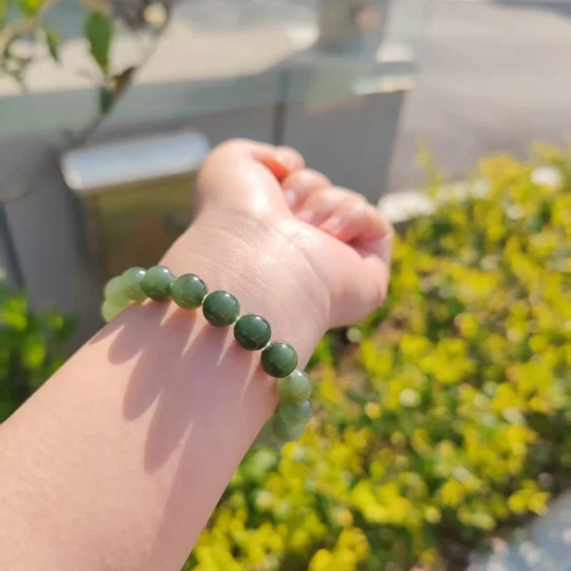 Natural Xinjiang Hotan Jade Bracelet Gradient Bead Diameter 8mm Bracelet Exquisite Jade Women's Accessories Gift
Natural Xinjiang Hotan Jade Bracelet Gradient Bead Diameter 8mm Bracelet Exquisite Jade Women's Accessories Gift