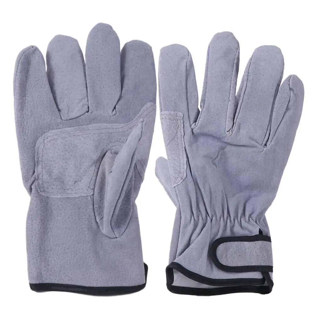 Safety Leather Work Gloves Wear-resistant Heat Resistant Welding Gloves Stab-proof Anti-Slip Labor Protection Gloves Outdoor
Safety Leather Work Gloves Wear-resistant Heat Resistant Welding Gloves Stab-proof Anti-Slip Labor Protection Gloves Outdoor