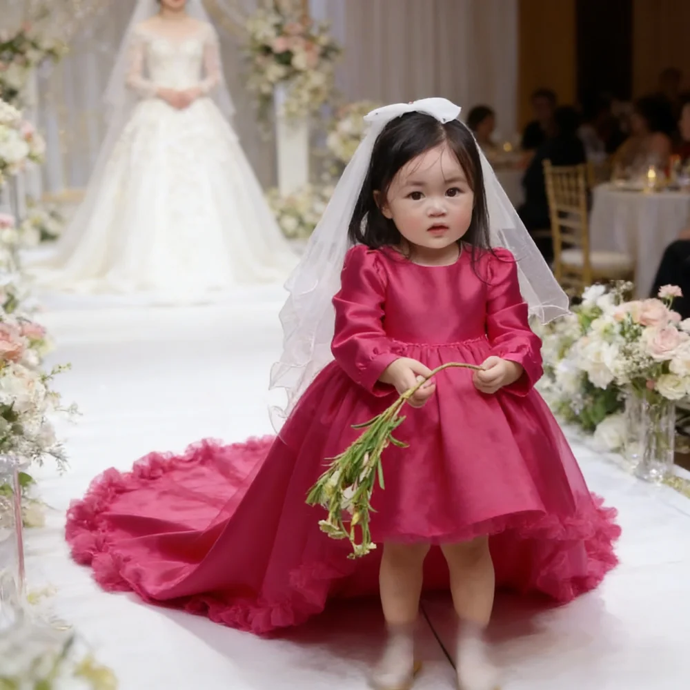 Pink Girls Princess Dress Flower Girl WeddingPageant Outfit Birthday Party Everyday Elegant New Clothing Gown Luxury High End
Pink Girls Princess Dress Flower Girl WeddingPageant Outfit Birthday Party Everyday Elegant New Clothing Gown Luxury High End