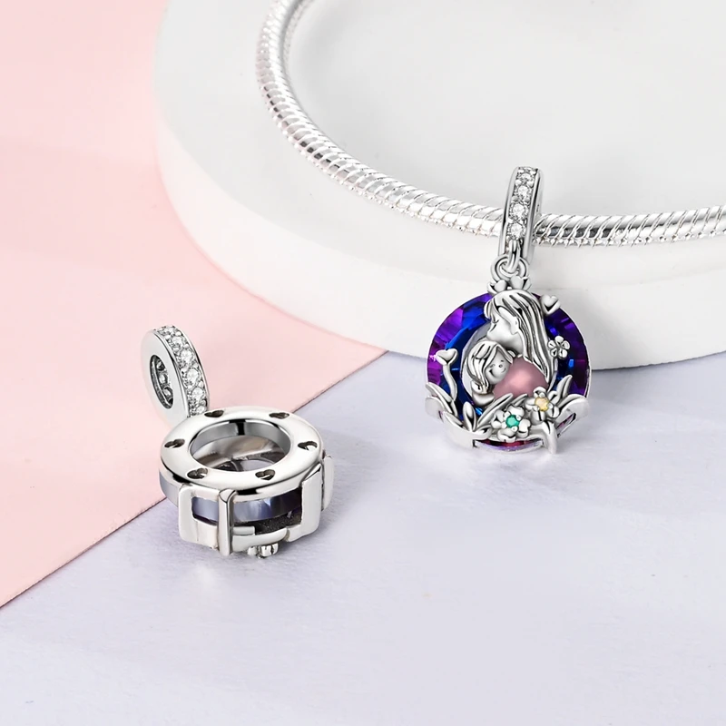 925 Sterling Silver Charms Bead Mother Love Angel Dangle Fit Original Bracelet Women Lover DIY Jewelry Gifts
925 Sterling Silver Charms Bead Mother Love Angel Dangle Fit Original Bracelet Women Lover DIY Jewelry Gifts
