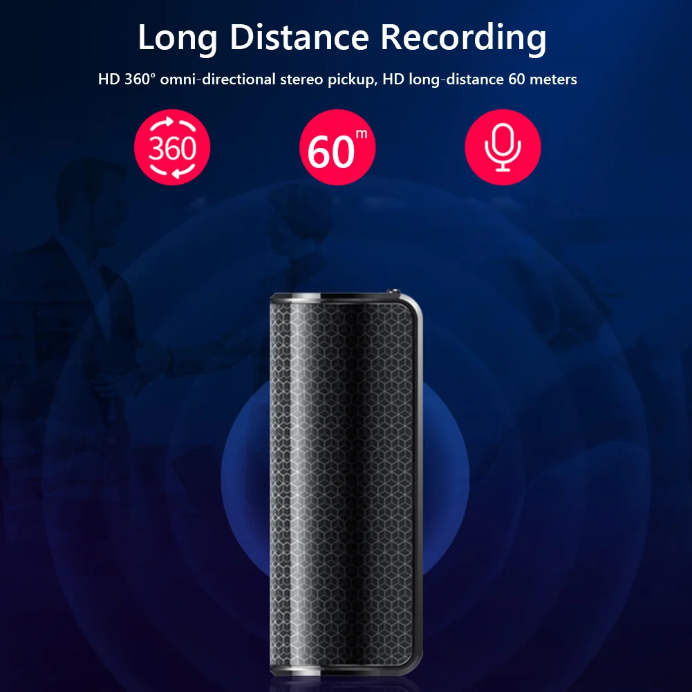 Mini Professional Voice Recorder 8/16/32/128GB 40Days Continuous Recording Noise Reduce for Meetings/Interviews/Classroom
Mini Professional Voice Recorder 8/16/32/128GB 40Days Continuous Recording Noise Reduce for Meetings/Interviews/Classroom