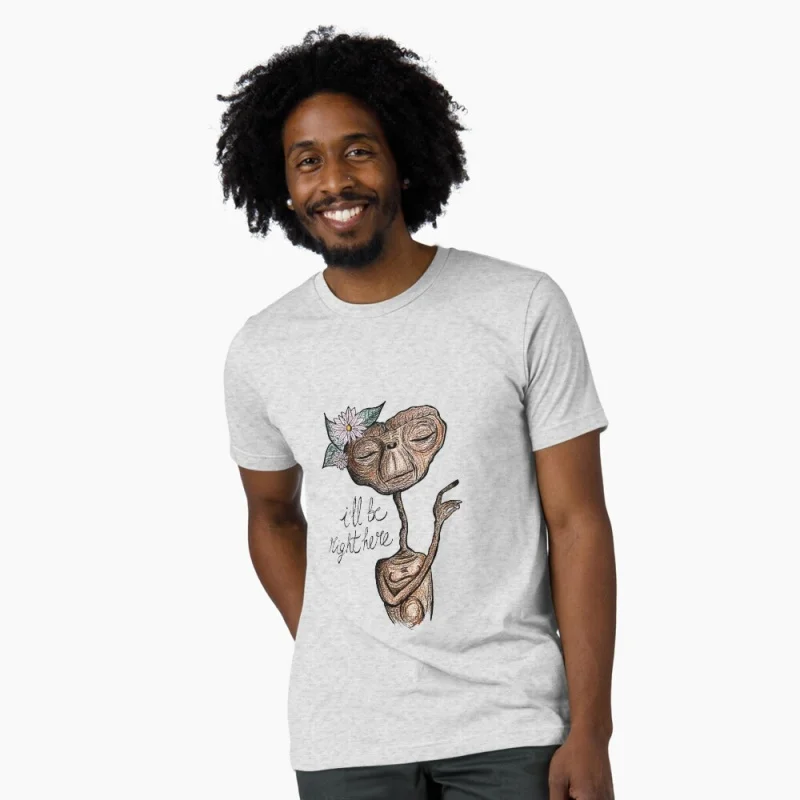 E.T. The Extra Terrestrial 0403 t shirt Retro Alien Movie Graphic Tee for Sci-Fi Fans 100% cotton printed All size Tops S-6XL
E.T. The Extra Terrestrial 0403 t shirt Retro Alien Movie Graphic Tee for Sci-Fi Fans 100% cotton printed All size Tops S-6XL