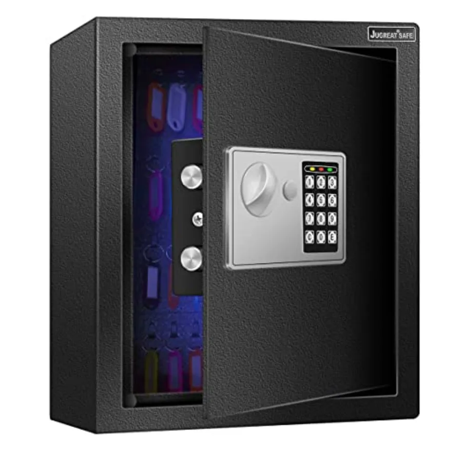 80 Keys Cabinet with Sensor LightElectronic Key Safe Pin Code Keyless Storage Box for Keys Secure Wall Mount Safe with 80 Key T
80 Keys Cabinet with Sensor LightElectronic Key Safe Pin Code Keyless Storage Box for Keys Secure Wall Mount Safe with 80 Key T