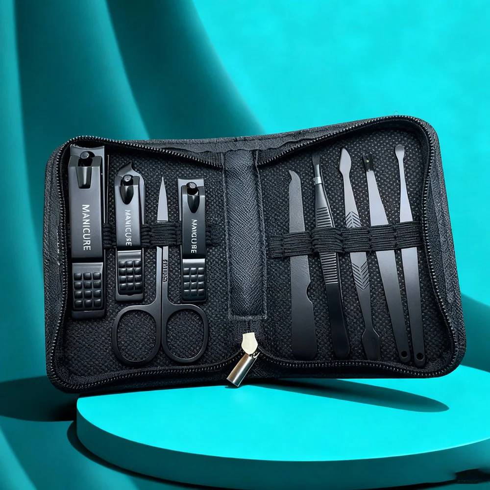 Зеленый маникюрный набор из 6-9 предметов с кожаным чехлом, профессиональные наборы инструментов для ухода за ногами и лицом, наборы машин для стрижки ногтей из нержавеющей стали, подарок
Зеленый маникюрный набор из 6-9 предметов с кожаным чехлом, профессиональные наборы инструментов для ухода за ногами и лицом, наборы машин для стрижки ногтей из нержавеющей стали, подарок