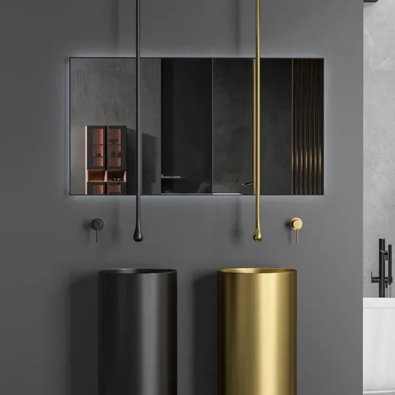 Luxury high-end brass black bathroom faucet ceiling ceiling design single handle cold and hot double-hole basin&bathtub faucet
Luxury high-end brass black bathroom faucet ceiling ceiling design single handle cold and hot double-hole basin&bathtub faucet