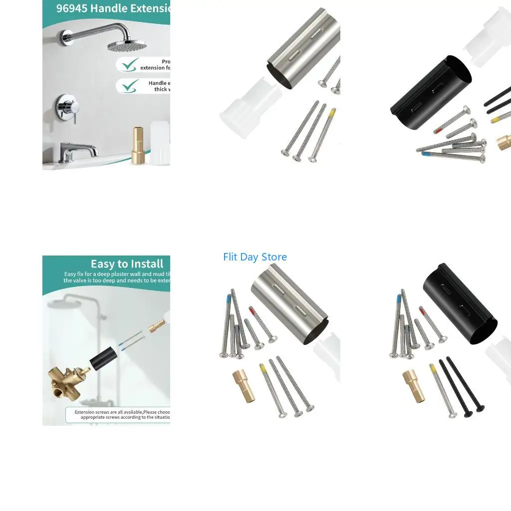 F92C Stable Extension for Bathroom Hardware Replaces Part for Single Handle Tub and Shower Faucets Solves Measurement Challenges
F92C Stable Extension for Bathroom Hardware Replaces Part for Single Handle Tub and Shower Faucets Solves Measurement Challenges