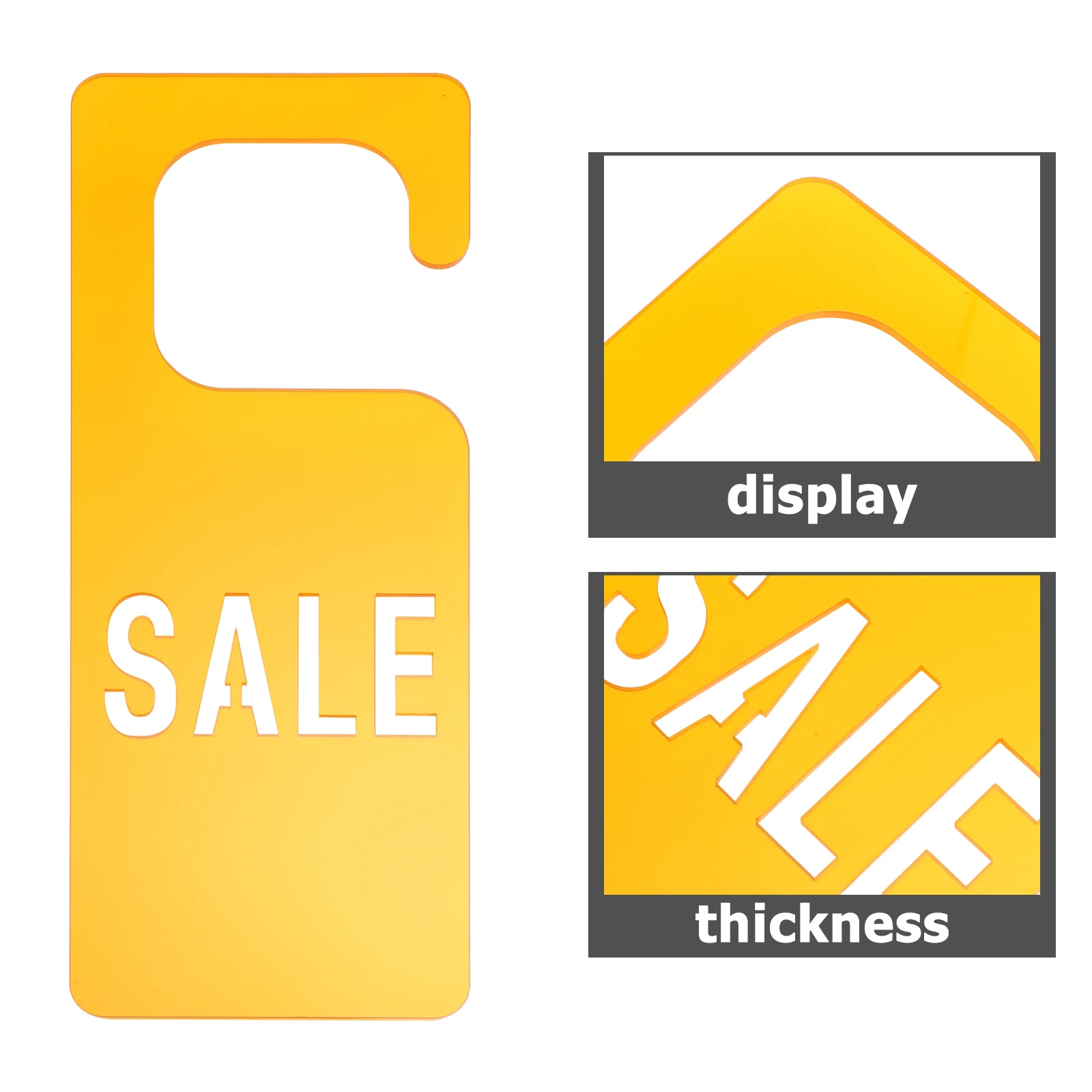 Creative Acrylic Tags Bright Color Hanging Labels Eye-Catching Display Cards For Retail Sign Commodity Tag
Creative Acrylic Tags Bright Color Hanging Labels Eye-Catching Display Cards For Retail Sign Commodity Tag