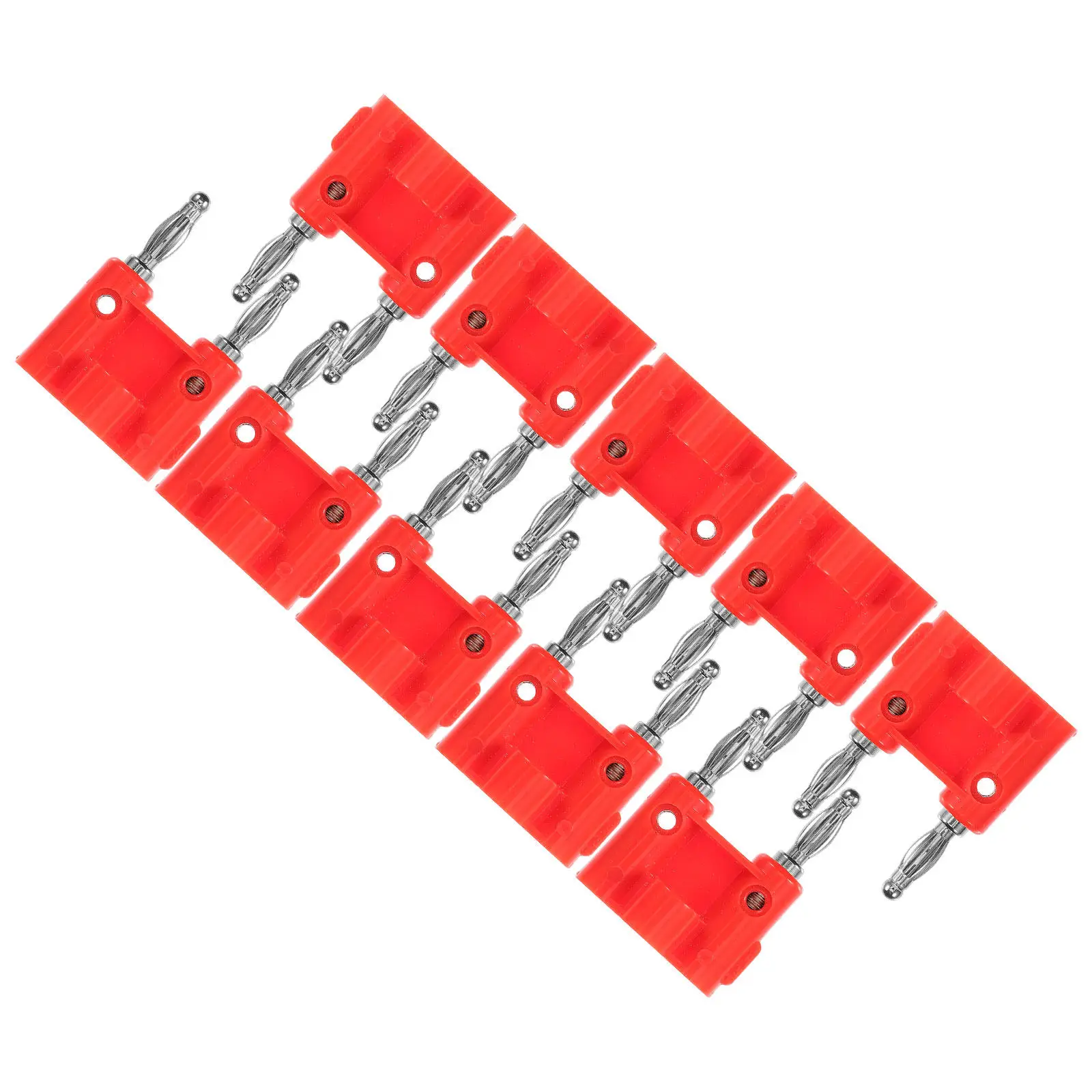 10Pcs Parallel Banana Plug Speaker Connectors for Speaker Wire Dual Banana Plugs Quick Installation Wide Device Fit
10Pcs Parallel Banana Plug Speaker Connectors for Speaker Wire Dual Banana Plugs Quick Installation Wide Device Fit