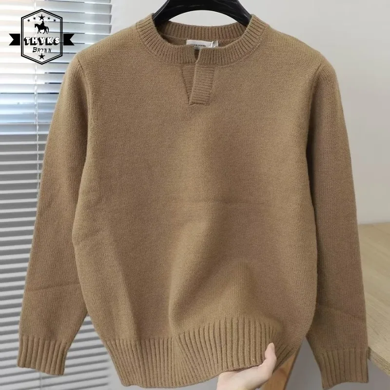 New Men's O-Neck Knitwear Pullover Harajuku Fashion Vintage Soft Slim Sweatshirts Male Solid Casual Simple Knitted Tops Autumn
New Men's O-Neck Knitwear Pullover Harajuku Fashion Vintage Soft Slim Sweatshirts Male Solid Casual Simple Knitted Tops Autumn
