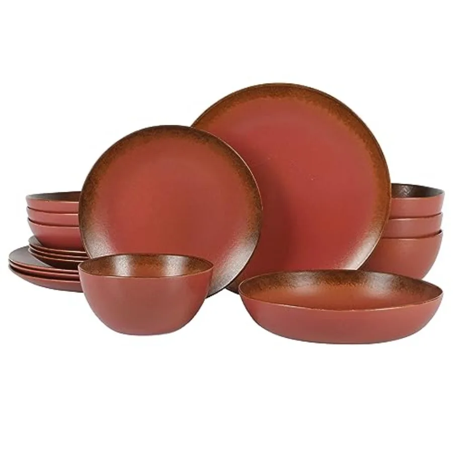 - Two Time Oprah's Favorite Things Winner - Palermo Sun Double Bowl Stoneware Reactive Glaze Plates and Bowls Dinnerware Set -
- Two Time Oprah's Favorite Things Winner - Palermo Sun Double Bowl Stoneware Reactive Glaze Plates and Bowls Dinnerware Set -