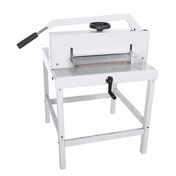 4305 Manual Desktop Paper Cutter Convenient Operation 430mm for A3 Size with CE Certification
4305 Manual Desktop Paper Cutter Convenient Operation 430mm for A3 Size with CE Certification