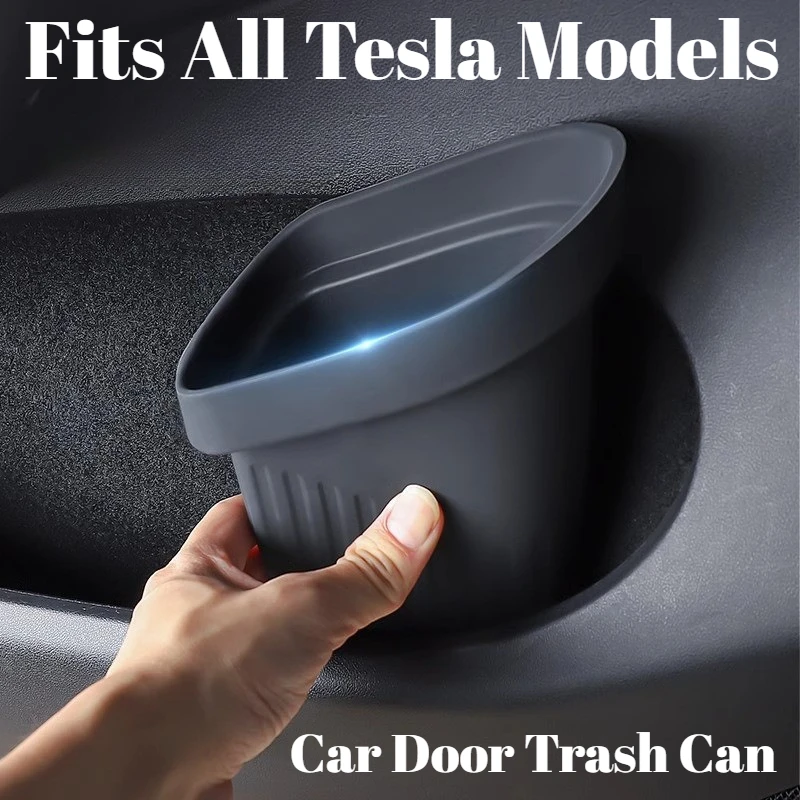 For Tesla Model 3/Y Highland Juniper Car Silicone Trash Can Door Slot Waterproof Storage Box Eco-Friendly Large Capacity Parts
For Tesla Model 3/Y Highland Juniper Car Silicone Trash Can Door Slot Waterproof Storage Box Eco-Friendly Large Capacity Parts