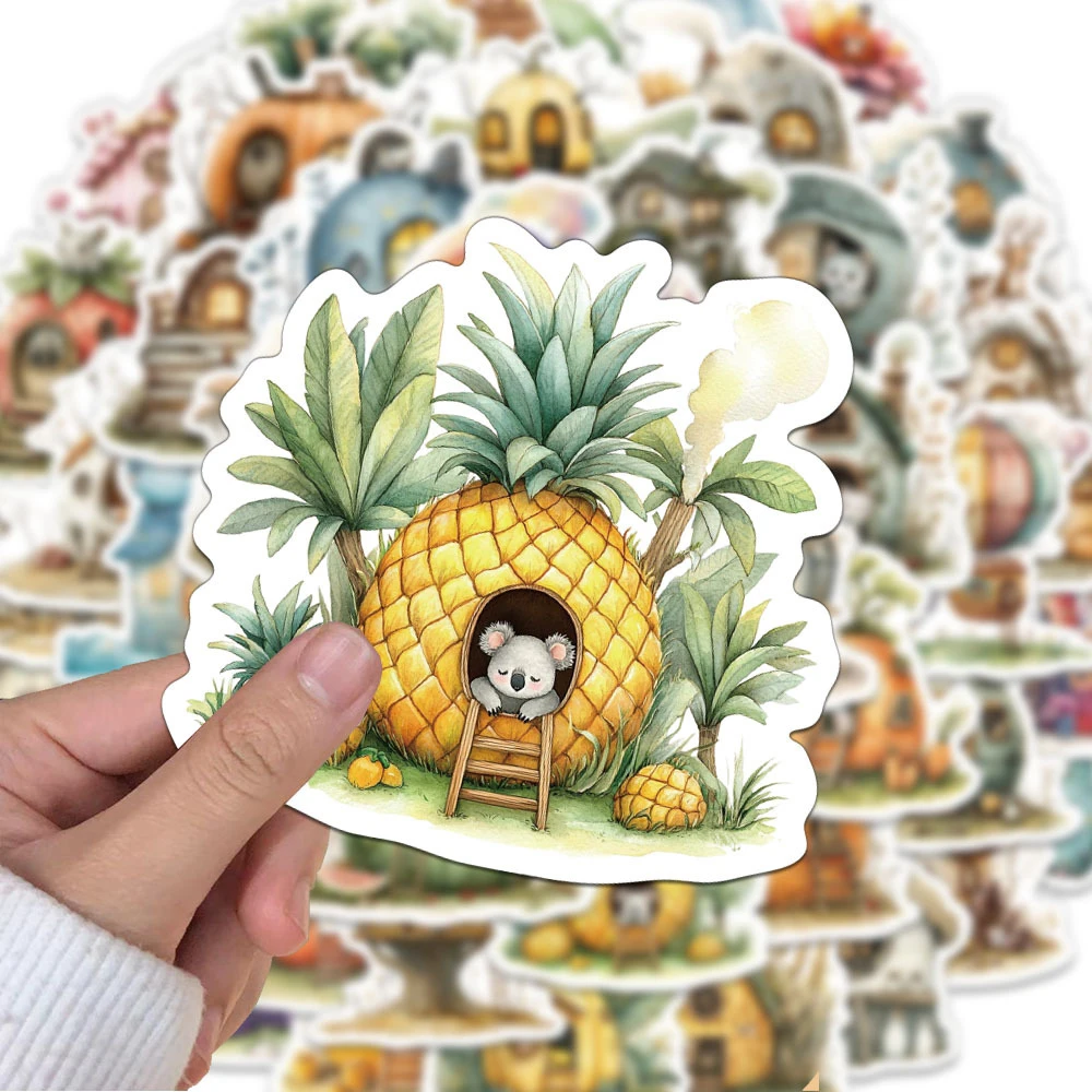10/30/50pcs Vintage Watercolor Cottage Cartoon Stickers Graffiti Decals DIY Scrapbook Laptop Luggage Cute Vinyl Sticker for Kids
10/30/50pcs Vintage Watercolor Cottage Cartoon Stickers Graffiti Decals DIY Scrapbook Laptop Luggage Cute Vinyl Sticker for Kids