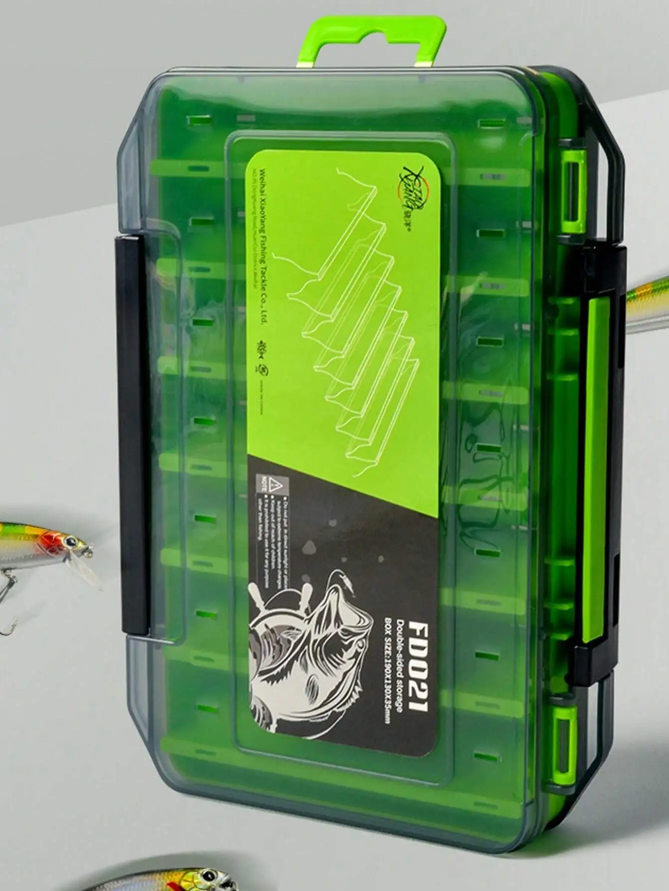 1pc Green Double-sided Multi-functional Portable Waterproof Bait Box Fishing Tool Accessory
1pc Green Double-sided Multi-functional Portable Waterproof Bait Box Fishing Tool Accessory