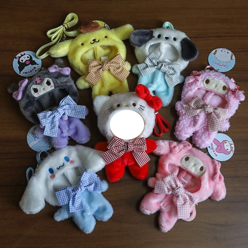 Sanrio Character Plush Outfit for Dolls Cute Kuromi My Melody Cinnamoroll Costume for 15cm Plush Dolls
Sanrio Character Plush Outfit for Dolls Cute Kuromi My Melody Cinnamoroll Costume for 15cm Plush Dolls