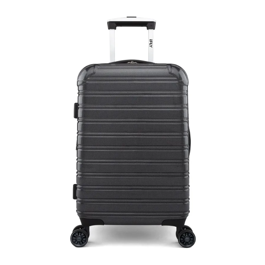 Fibertech 20" Hardside Carry-on Suitcase Expandable Spinner Luggage for Travel, Black
Fibertech 20" Hardside Carry-on Suitcase Expandable Spinner Luggage for Travel, Black