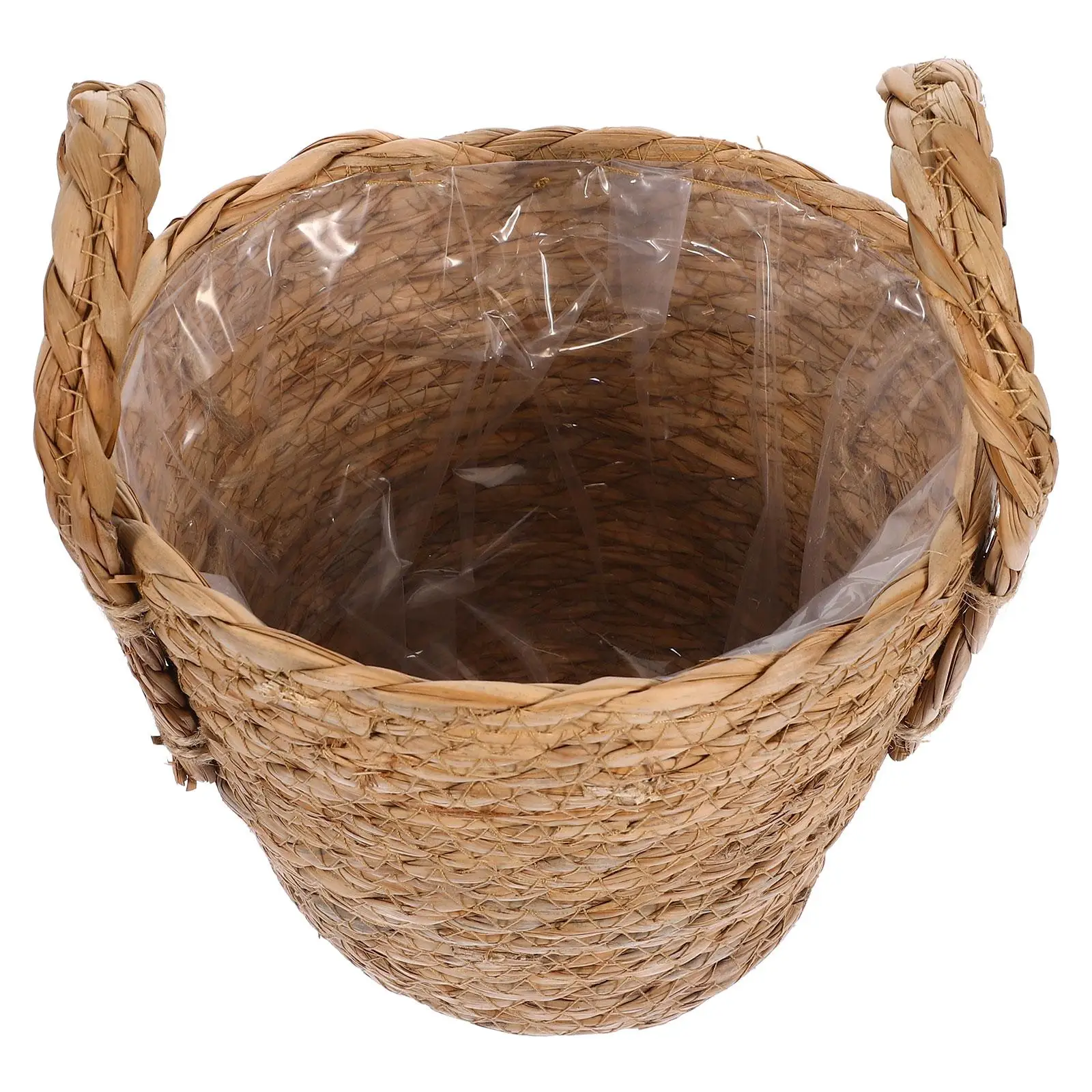 Straw Flowerpot Woven Seaweed Basket Home Storage Basket Decor Plant Storage Indoor Planter Vase Retro Gardening
Straw Flowerpot Woven Seaweed Basket Home Storage Basket Decor Plant Storage Indoor Planter Vase Retro Gardening