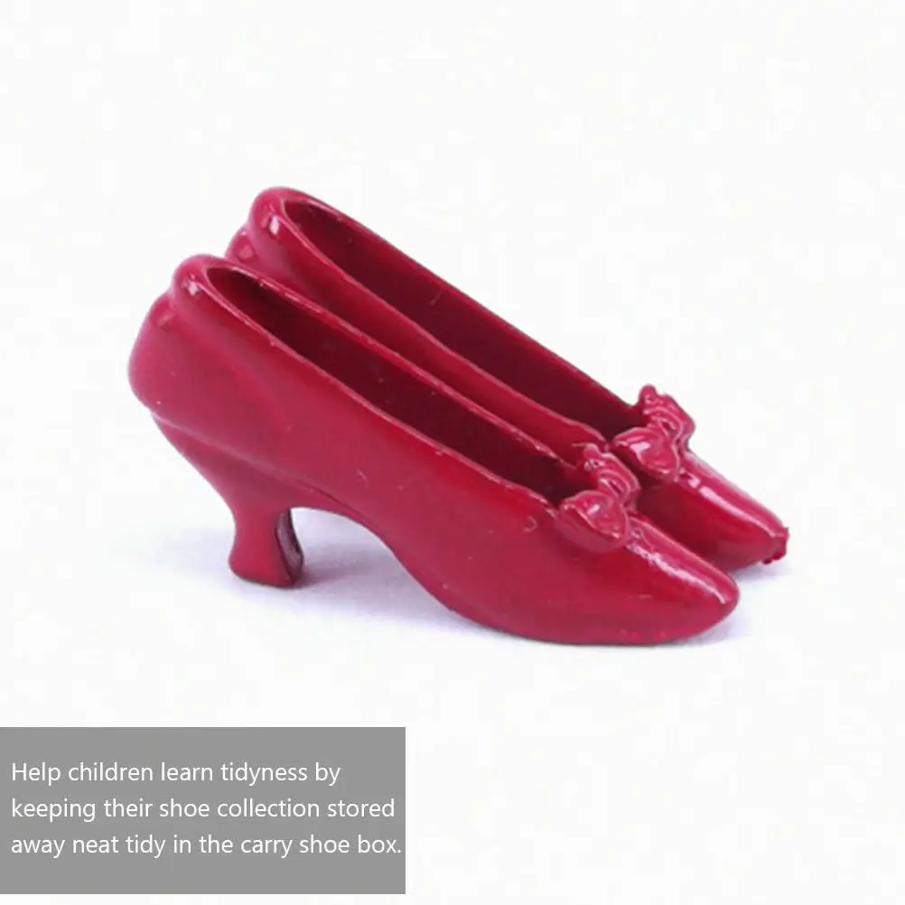 Tiny High Heel Shoes Collection for Dollhouse Interiors Micro Scale Home Decor Accessories Elegant Dress Up Props for Miniature
Tiny High Heel Shoes Collection for Dollhouse Interiors Micro Scale Home Decor Accessories Elegant Dress Up Props for Miniature