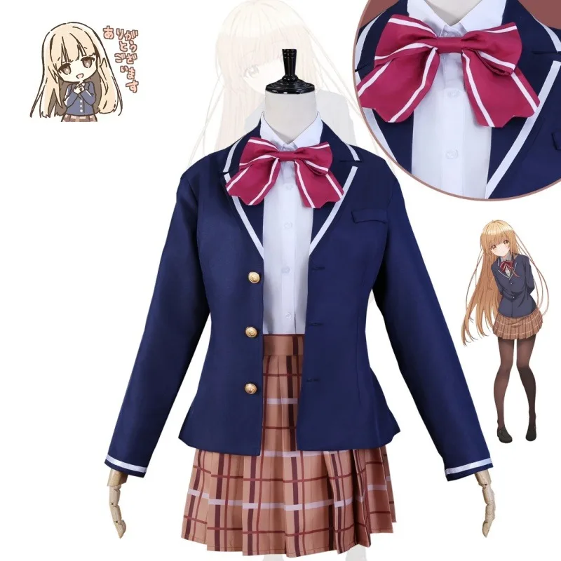 Anime Angel classmate Shiina Mahiru Cosplay Daily jk campus skirt suit School Style anime clothes halloween costumes for women
Anime Angel classmate Shiina Mahiru Cosplay Daily jk campus skirt suit School Style anime clothes halloween costumes for women