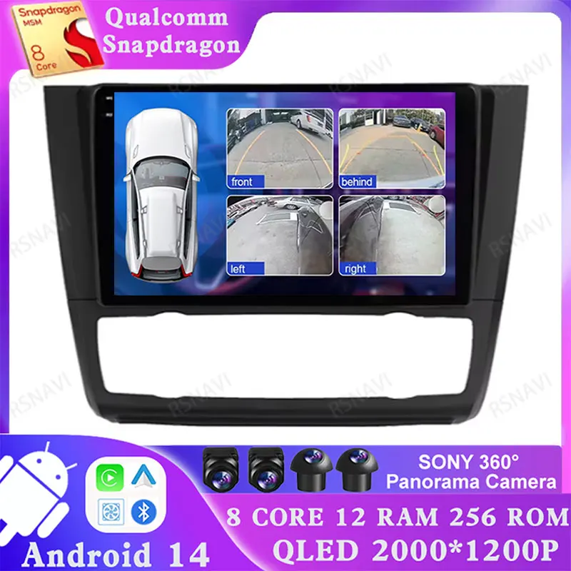 Android 14 For BMW 1 Series E81 E82 E87 E88 2004 2005 2006 2007 2008 2009 2010 2011 2012 2DIN Viedo Player BT Qualcomm Stereo
Android 14 For BMW 1 Series E81 E82 E87 E88 2004 2005 2006 2007 2008 2009 2010 2011 2012 2DIN Viedo Player BT Qualcomm Stereo