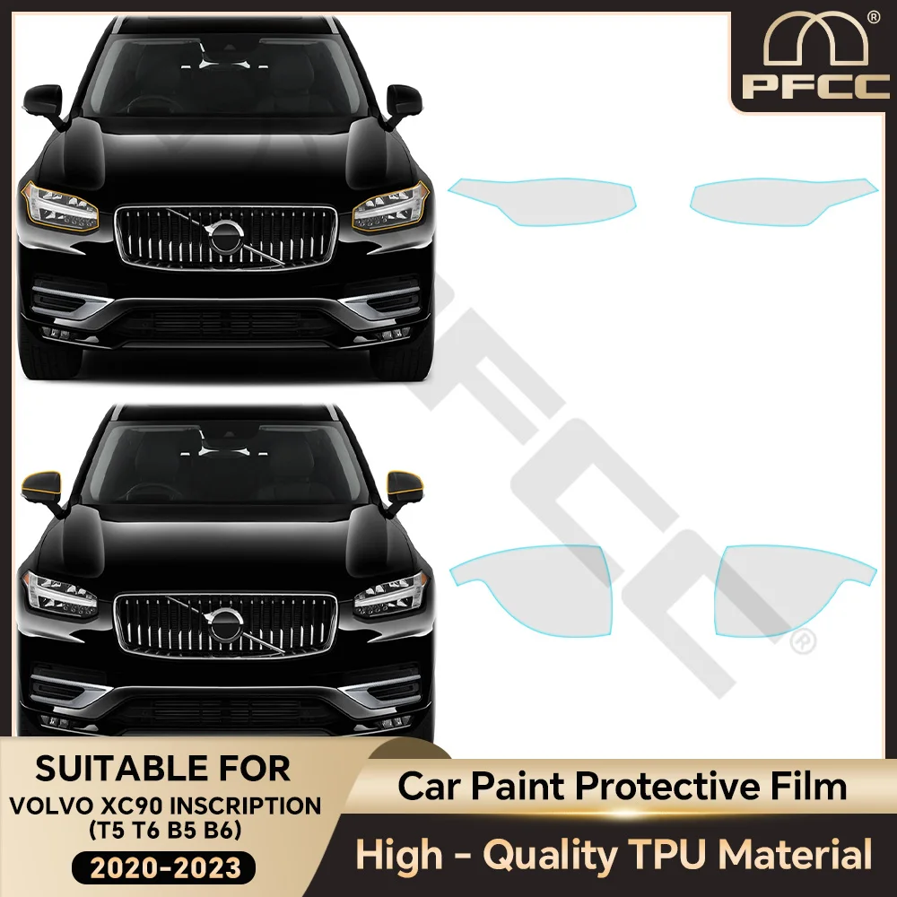 Car Headlight RearView B Pillars Film Paint Protection Anti-scratch Accessories For Volvo XC90 INSCRIPTION T5 T6 B5 B6 2020-2023
Car Headlight RearView B Pillars Film Paint Protection Anti-scratch Accessories For Volvo XC90 INSCRIPTION T5 T6 B5 B6 2020-2023