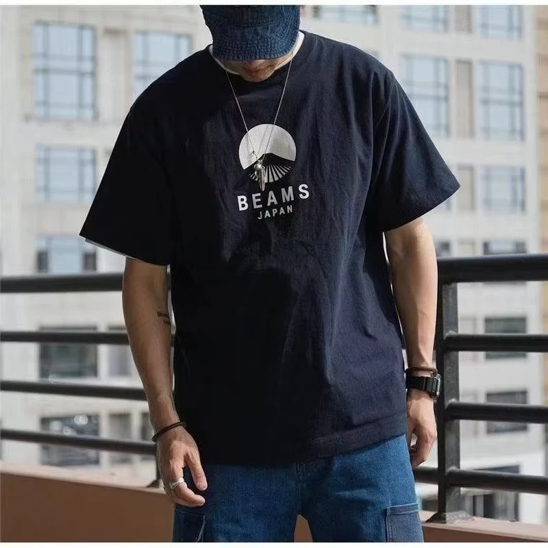 2025 New Spring/summer High-quality Cotton T-shirt Soft and Comfortable Crew Neck Top Unisex All Matching Beam Short-sleeved Top
2025 New Spring/summer High-quality Cotton T-shirt Soft and Comfortable Crew Neck Top Unisex All Matching Beam Short-sleeved Top
