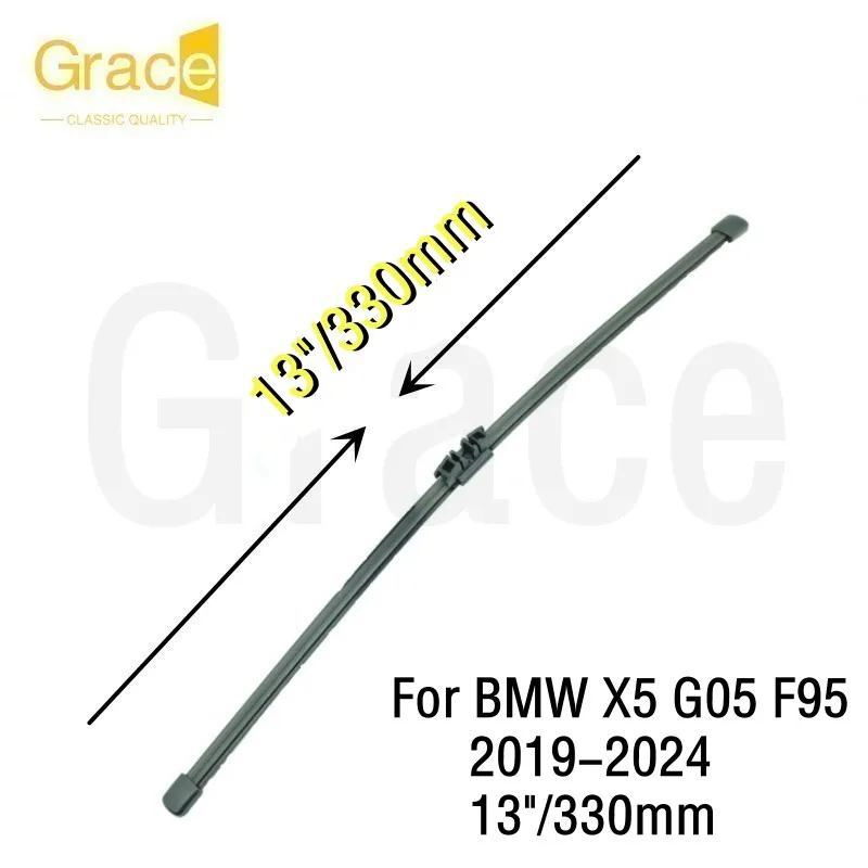 Rear Wiper Blade For BMW X5 G05 F95 13"/330mm Car Windshield Windscreen Rubber 2019 2020 2021 2022 2023 2024
Rear Wiper Blade For BMW X5 G05 F95 13"/330mm Car Windshield Windscreen Rubber 2019 2020 2021 2022 2023 2024