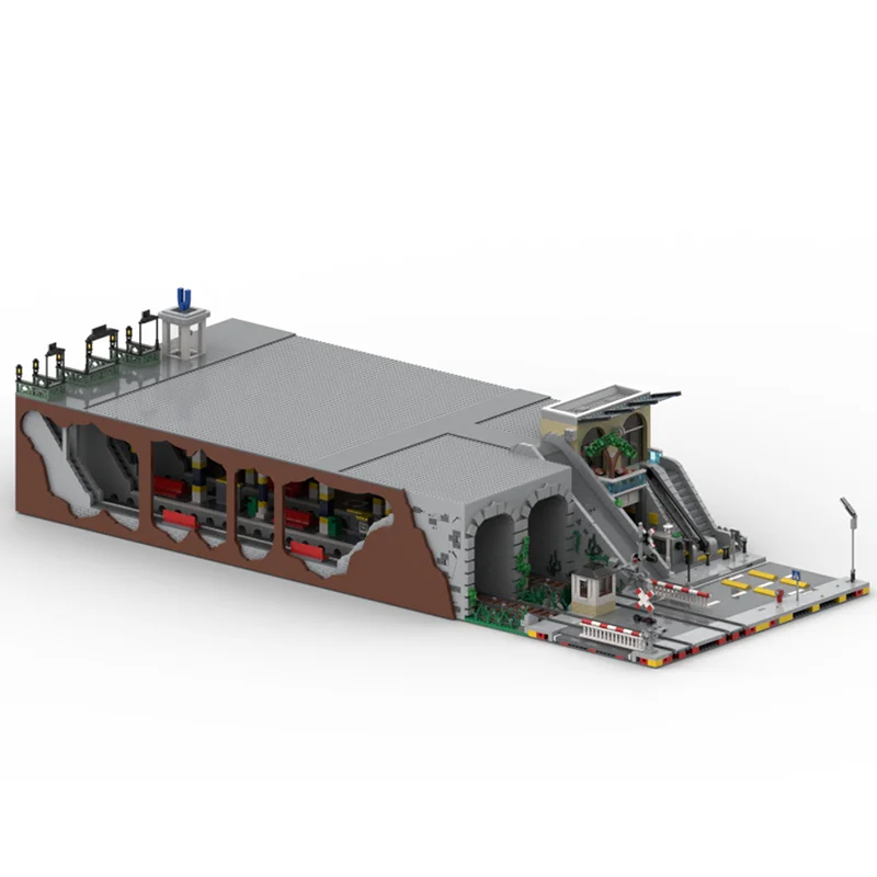 City Street View Model Moc Building Blocks Subway Station and Mall Model Technology Brick Assembly Construction Toy Holiday
City Street View Model Moc Building Blocks Subway Station and Mall Model Technology Brick Assembly Construction Toy Holiday
