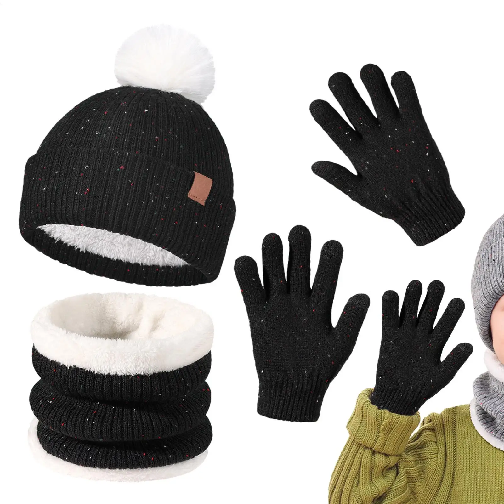 Детская зимняя шапка, шарф, перчатки, комплект, вязаные меховые шапки, детские шапочки, детские шапки для девочек и мальчиков, аксессуары, детский чепчик, шапка для малышей
Детская зимняя шапка, шарф, перчатки, комплект, вязаные меховые шапки, детские шапочки, детские шапки для девочек и мальчиков, аксессуары, детский чепчик, шапка для малышей