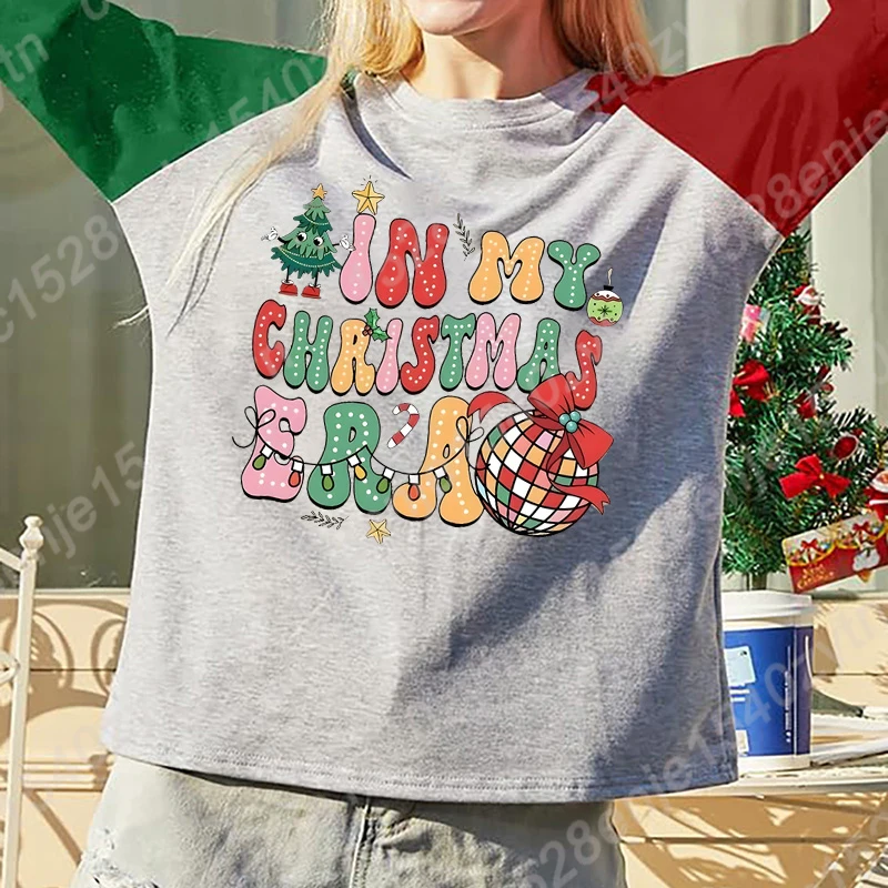 Autumn Winter Sweatshirts Women Round Neck Long Sleeves T-Shirts In My Christmas Era Print Women's Casual Popular Pullovers Tops
Autumn Winter Sweatshirts Women Round Neck Long Sleeves T-Shirts In My Christmas Era Print Women's Casual Popular Pullovers Tops