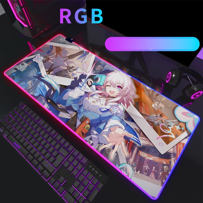 Honkai: резиновая RGB Строительная подкладка для клавиатуры для игровых киберспортов, большая толстая настольная подкладка с застежкой по краям 800*300*3 мм
Honkai: резиновая RGB Строительная подкладка для клавиатуры для игровых киберспортов, большая толстая настольная подкладка с застежкой по краям 800*300*3 мм