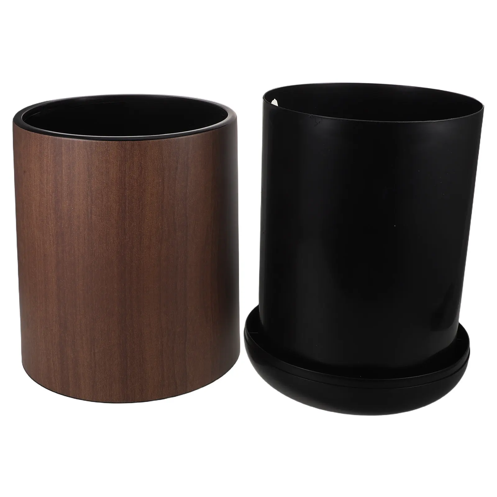 Double Layer Garbage Bin Open Grain 15L Plastic Round Trash Can for Kitchen Bedroom Bathroom Office Dorm
Double Layer Garbage Bin Open Grain 15L Plastic Round Trash Can for Kitchen Bedroom Bathroom Office Dorm